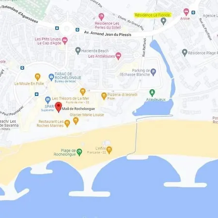 Le Florid Cap D'agde, T2 , 4 Pers, 200m Plage, Terrasse *
